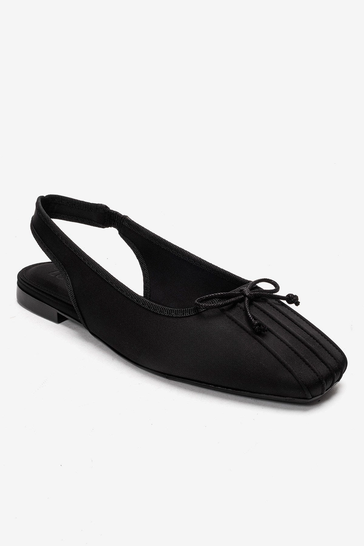 Prologue Shoes Womens Zelvia Bow Slingback Ballet Flat