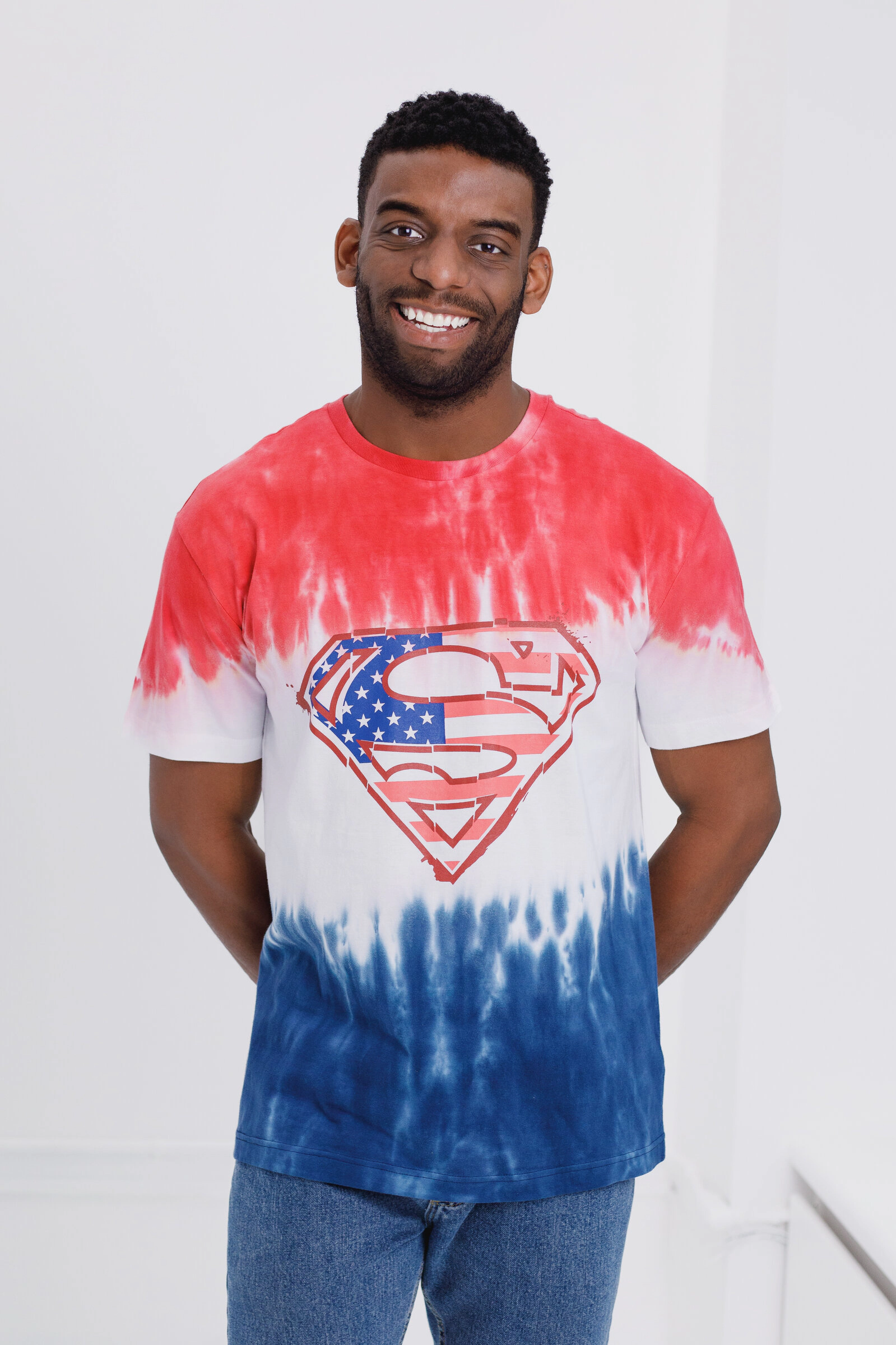 DC Comics Justice League Superman Matching Family July 4th T-Shirt