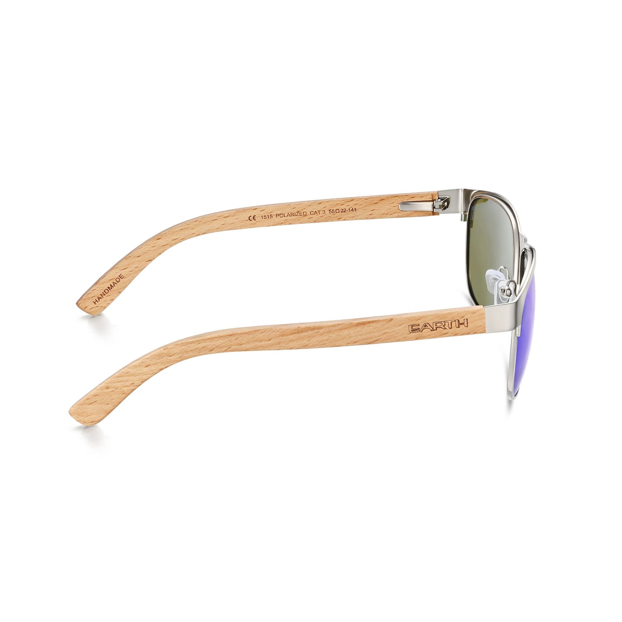 Earth Wood Unisex Polarized Sunglasses
