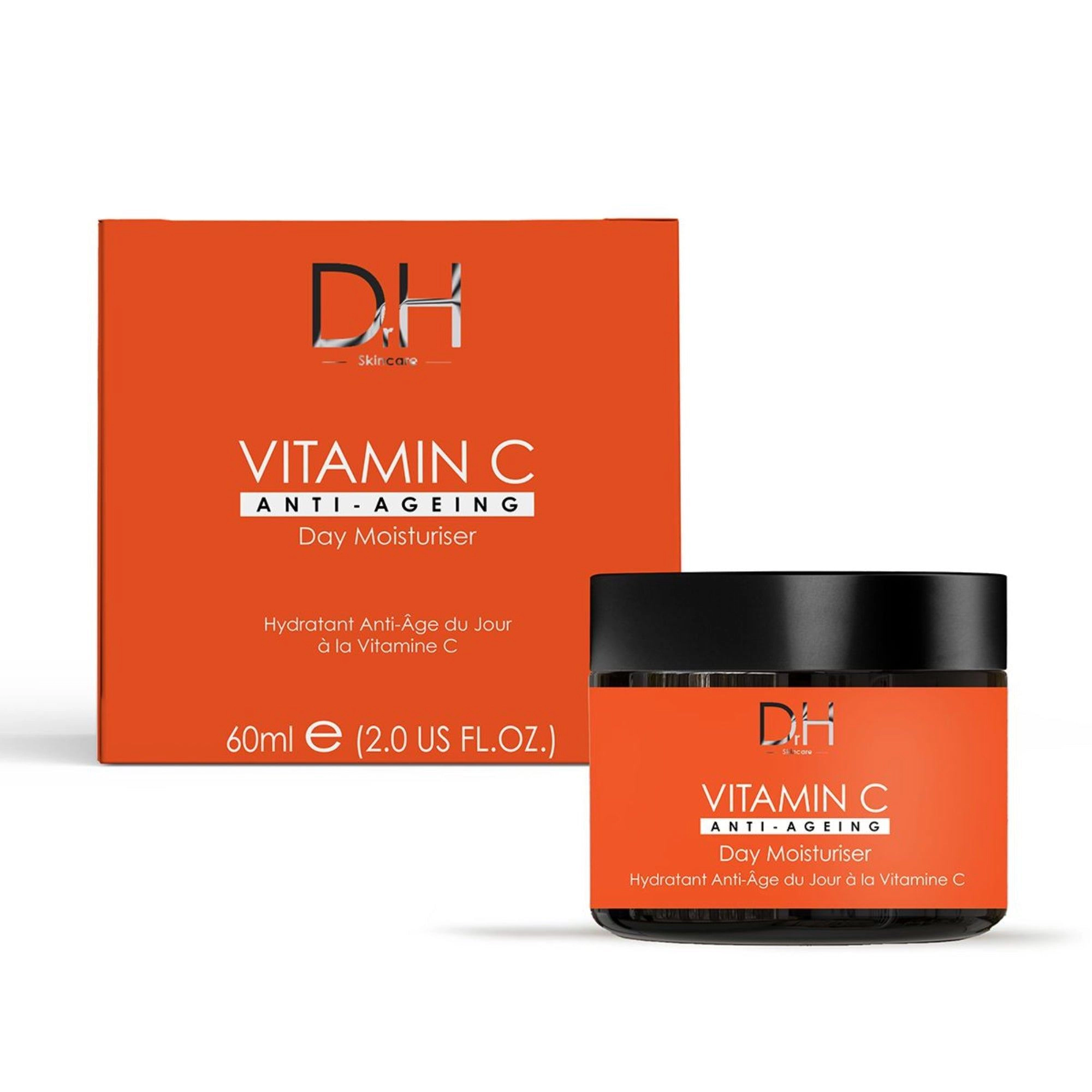 Dr H Vitamin C Anti-Ageing Day Moisturiser 60ml - Brightening, Targets Dark Spots