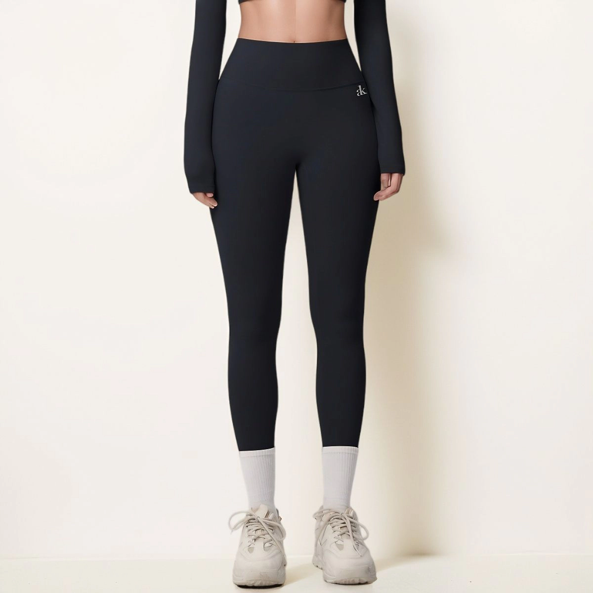 Anna-Kaci Active Women's High Waist Seamless Full-Length Leggings with Compression Fit Stretch Fabric