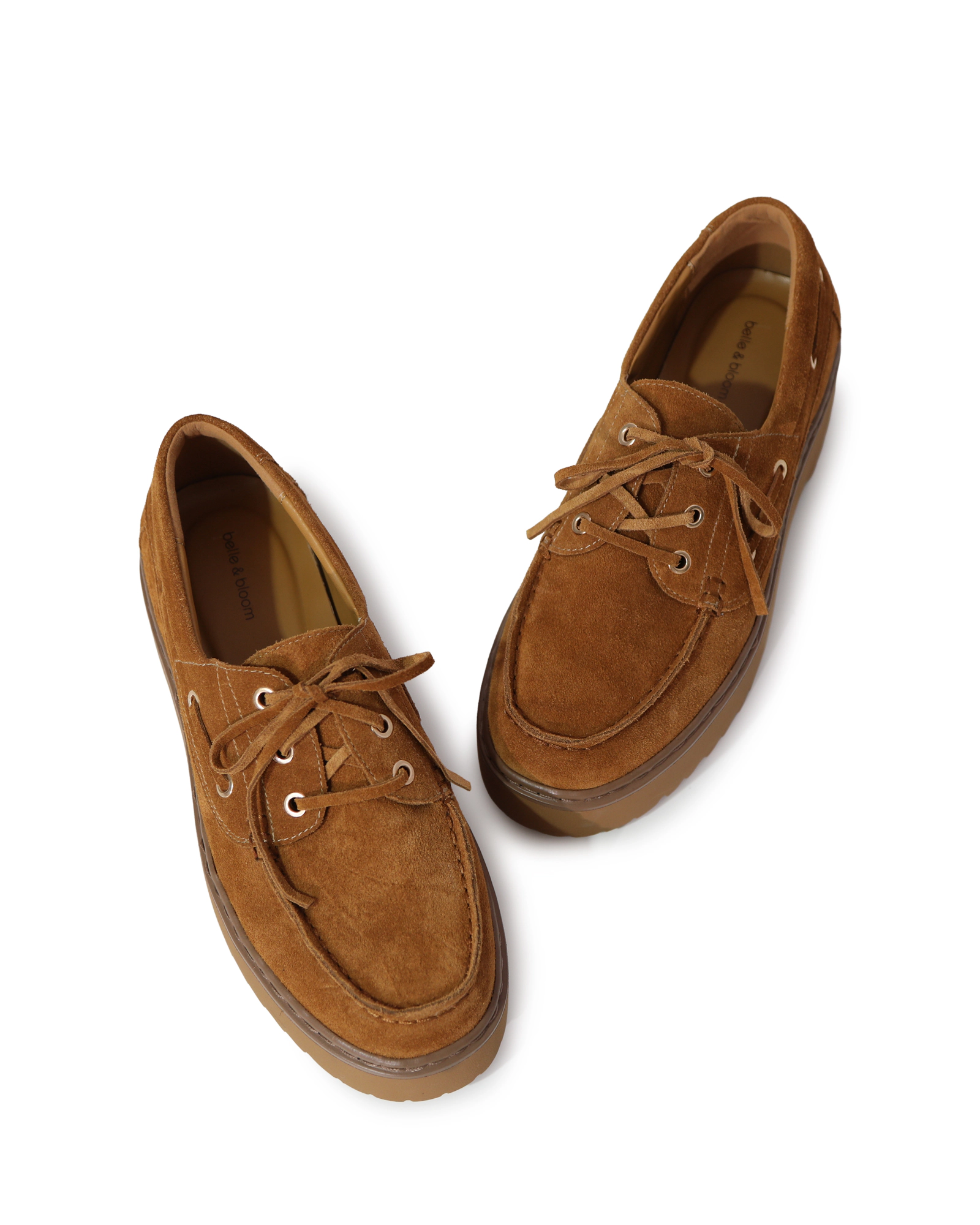 Belle & Bloom Yachting Day Suede Boat Shoe