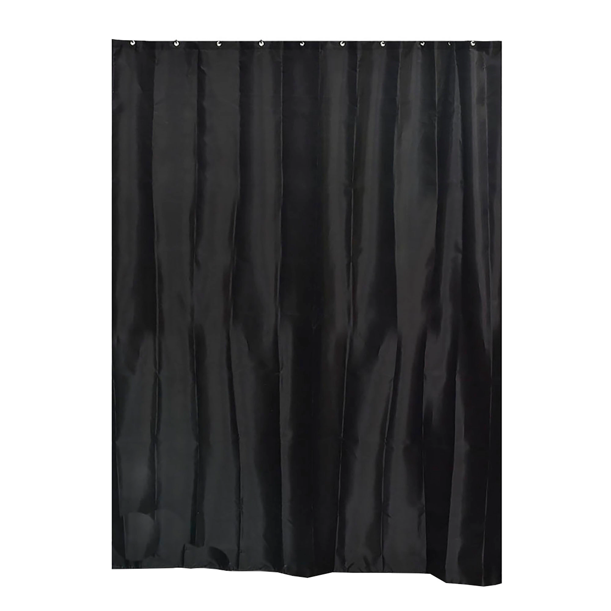 Evideco French Home Goods  Polyester Shower Curtain - 12 Rings Included