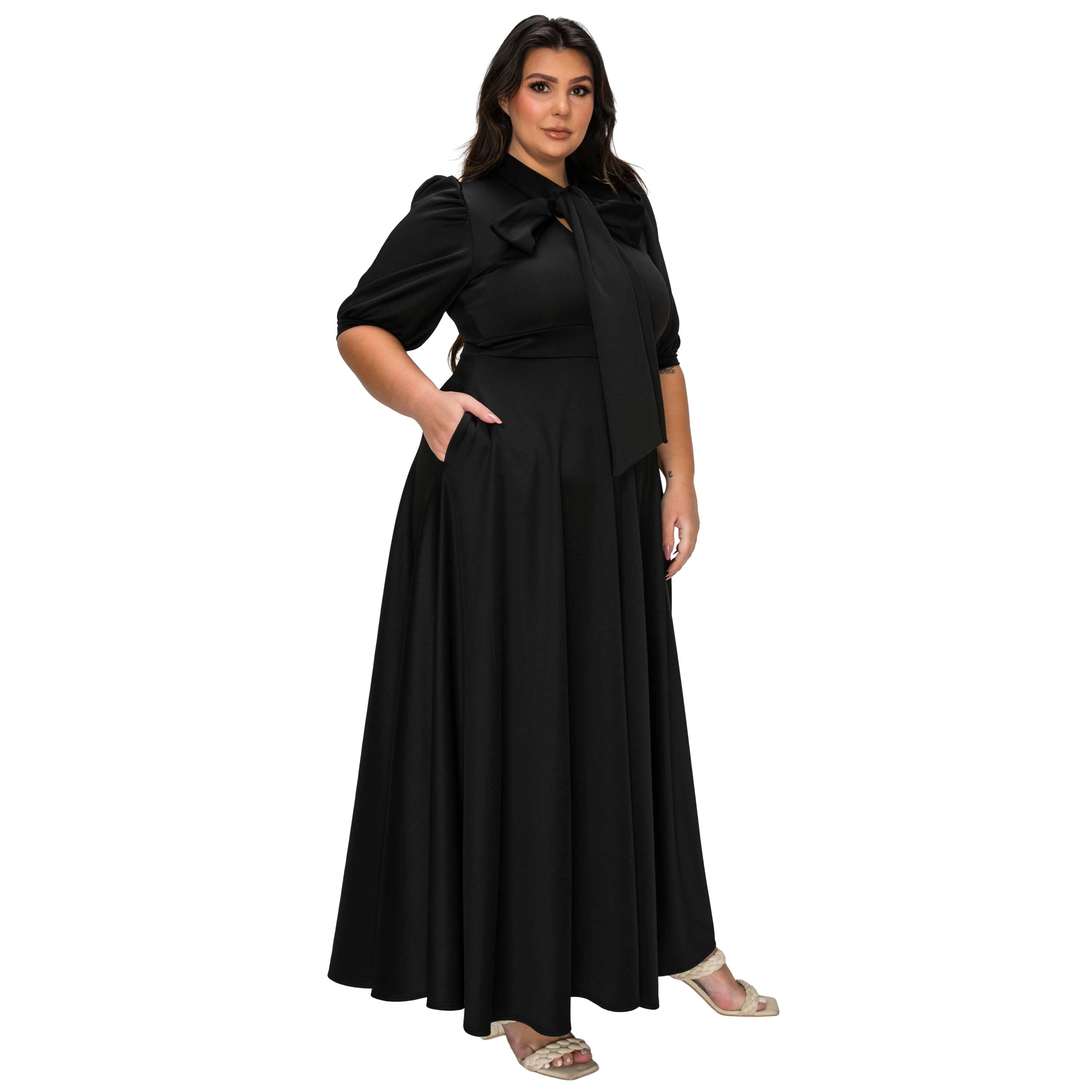 L I V D Women's Plus Farrah Donna Dress