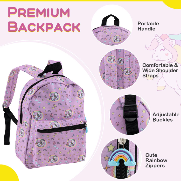 Hivvago Children’s Luggage and Backpack Set