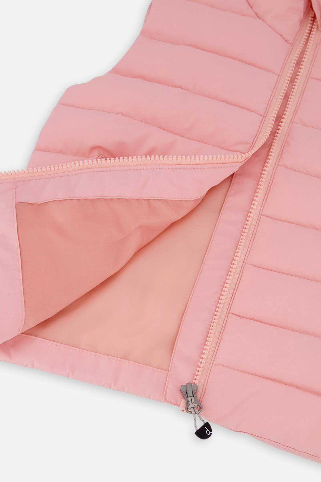 Deux par Girls Sleeveless Quilted Mid-Season Vest