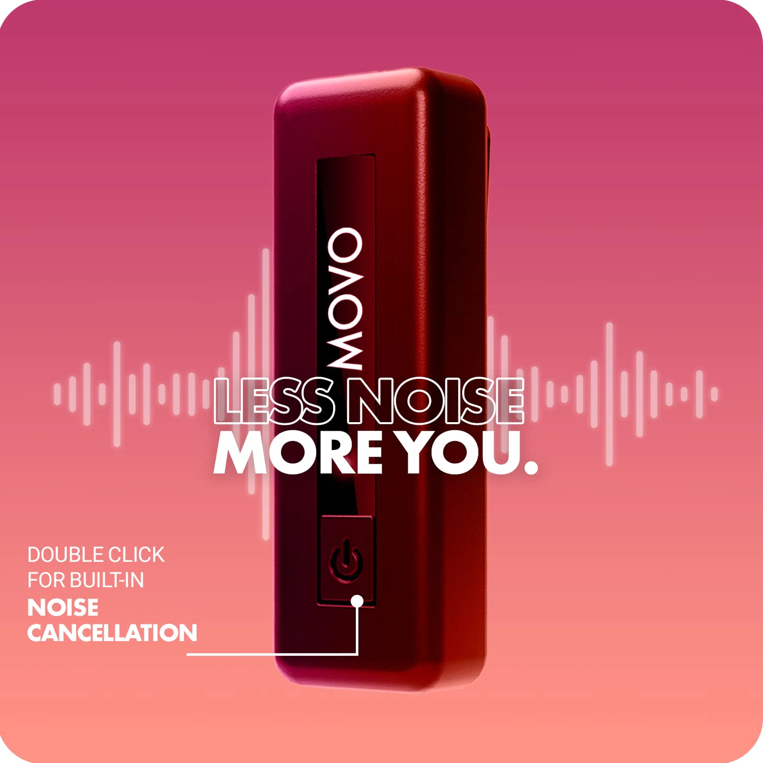 Movo Wireless Mini Duo 2.4GHz Dual Wireless Lavalier Microphone for DSLR and Mirrorless Cameras