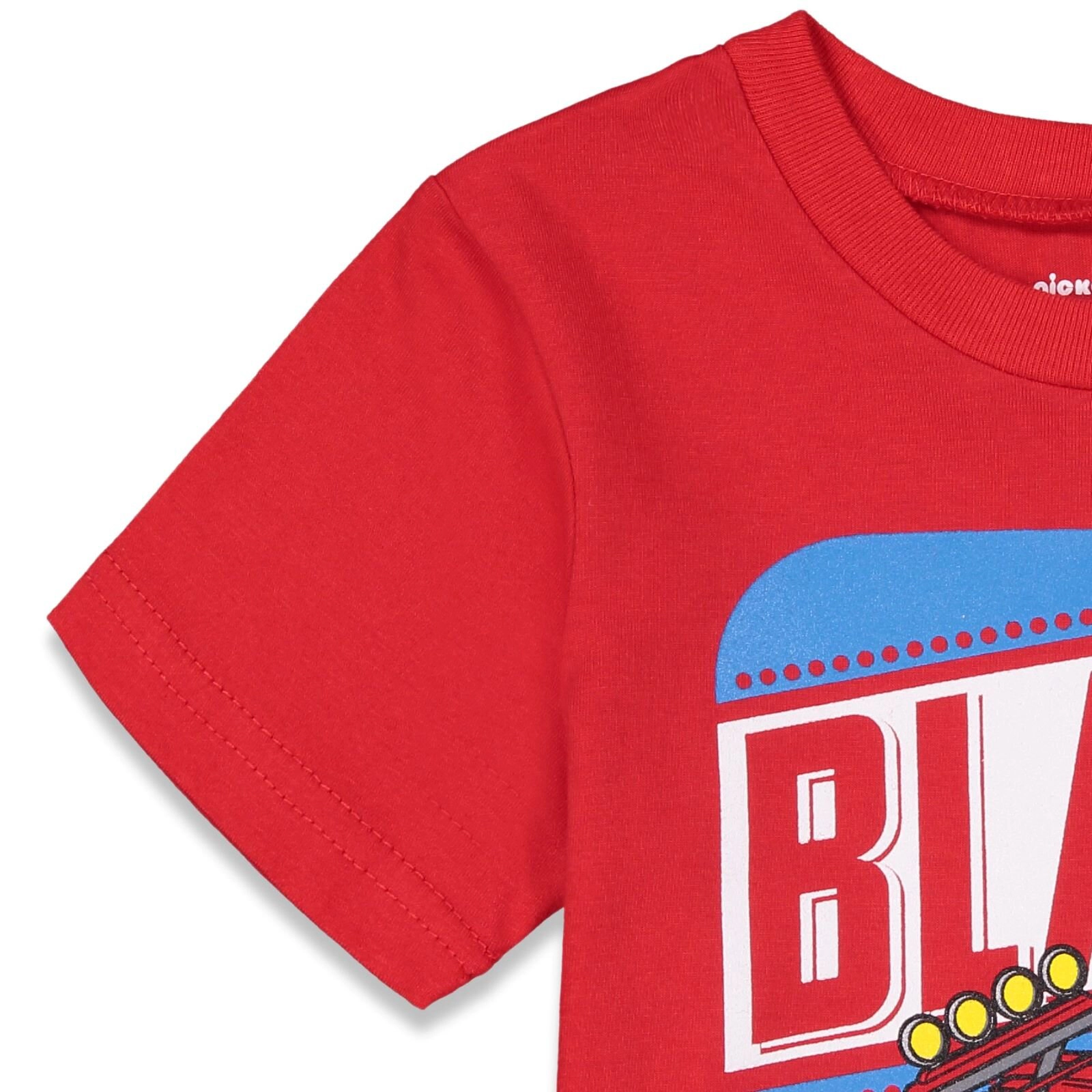 Nickelodeon Blaze and the Monster Machines Boys' Athletic 2-Piece Tee Shorts Set
