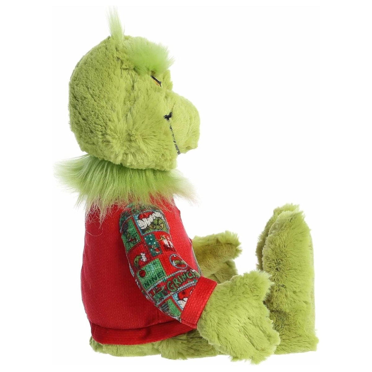 Aurora Dr. Seuss Ugly Sweater Light-Up Grinch 9.5-Inch Stuffed Animal Plush