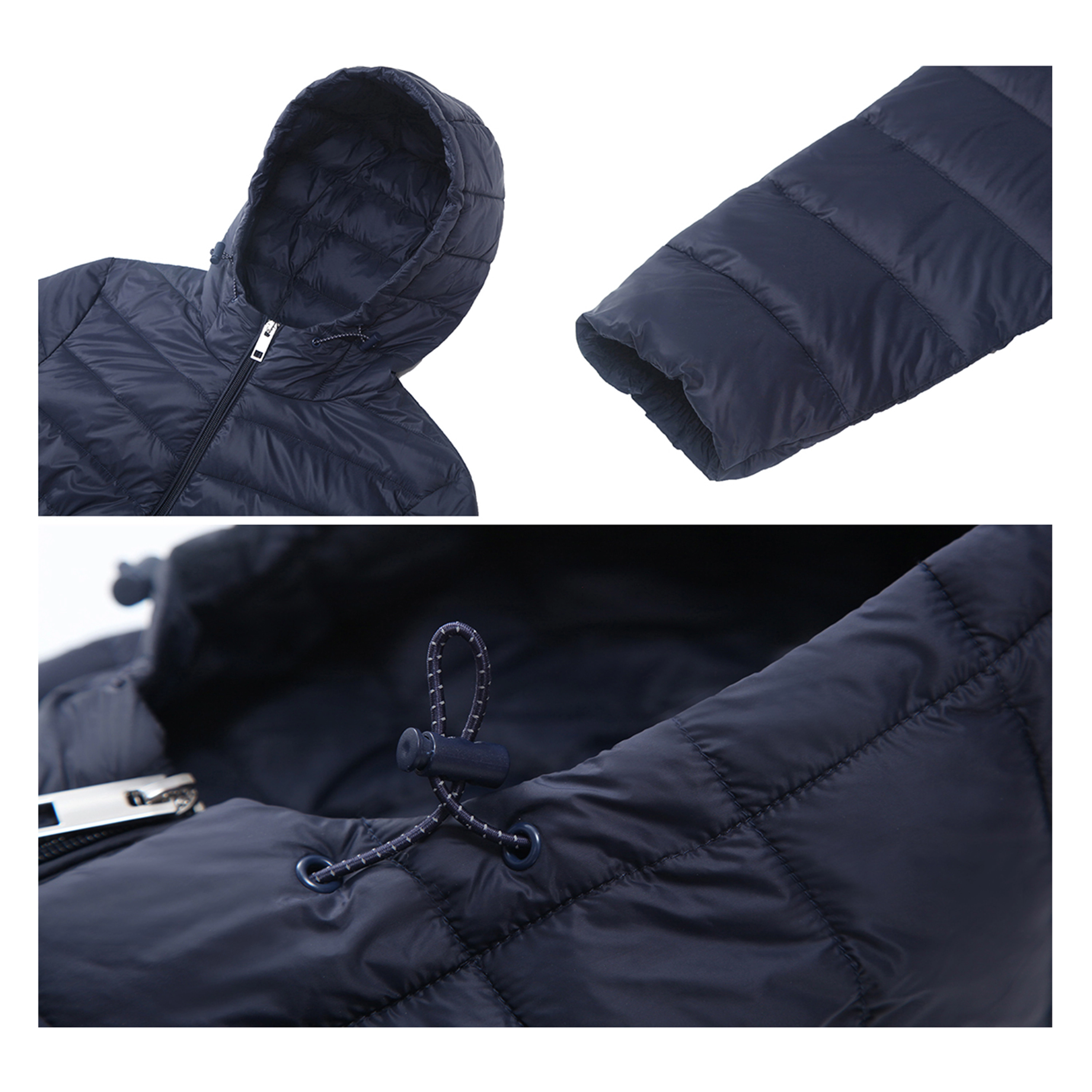 Rokka&Rolla Womens Lightweight Packable Hip-Length Puffer Jacket