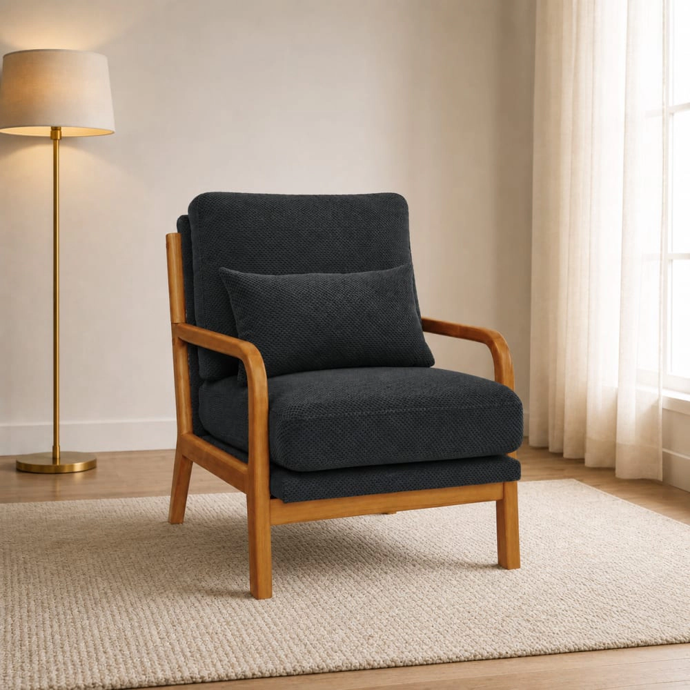 GOODSILO Upholstered Accent Chair Versatile Seating