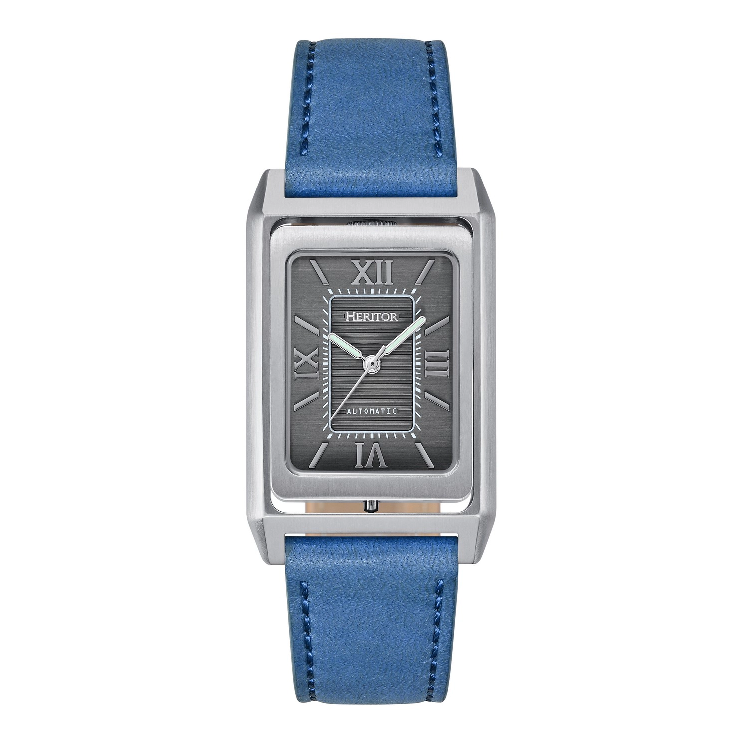Heritor Automatic Esteban Leather Band Watch