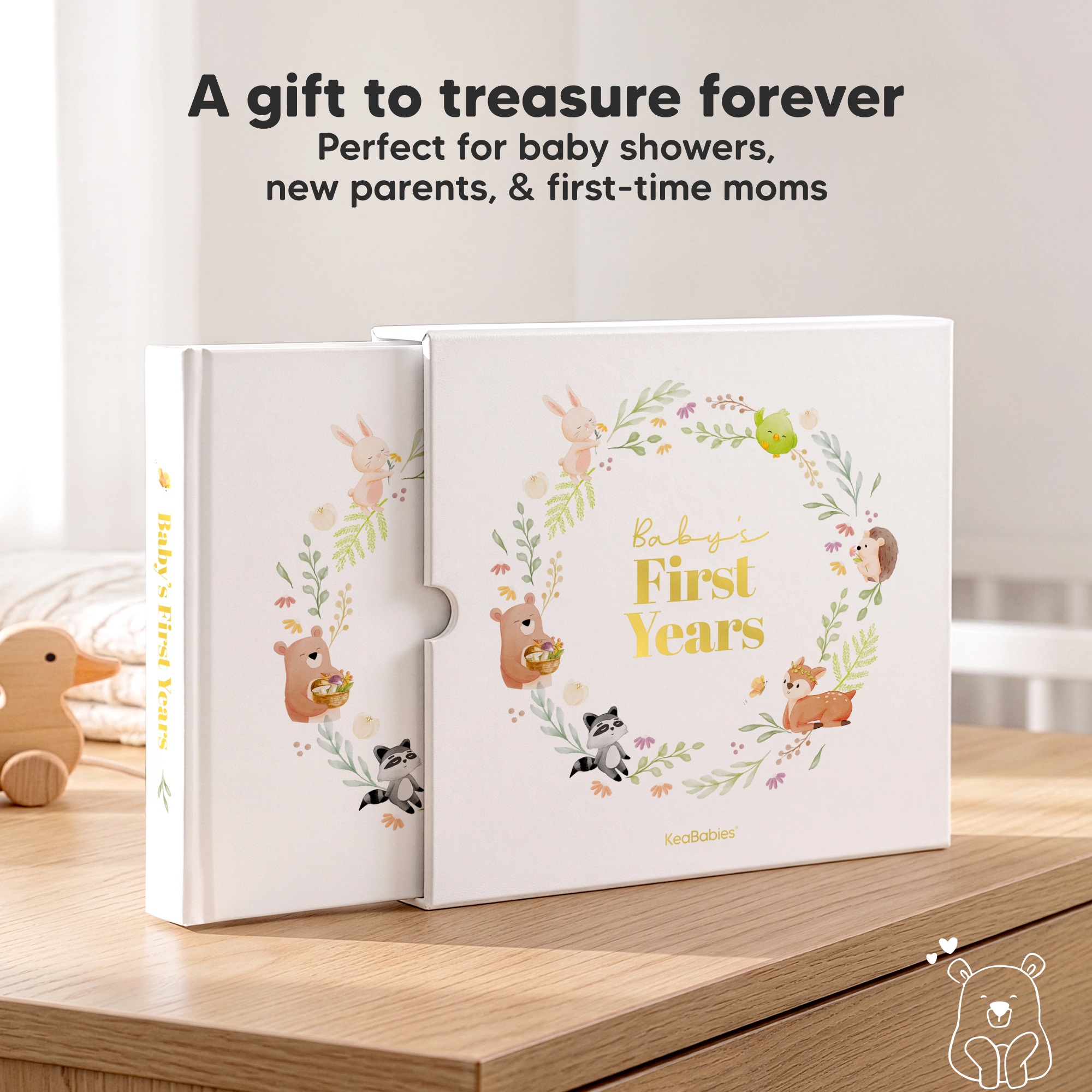 KeaBabies Muse Baby Memory Book