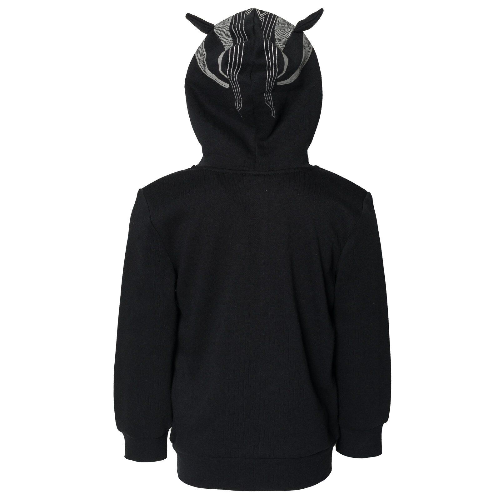 Marvel Avengers Black Panther Cosplay Fleece Zip-Up Hoodie