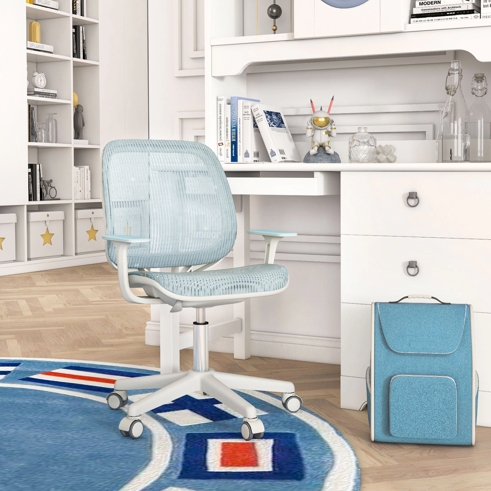 Hivvago Swivel Mesh Children Computer Chair With Adjustable Height