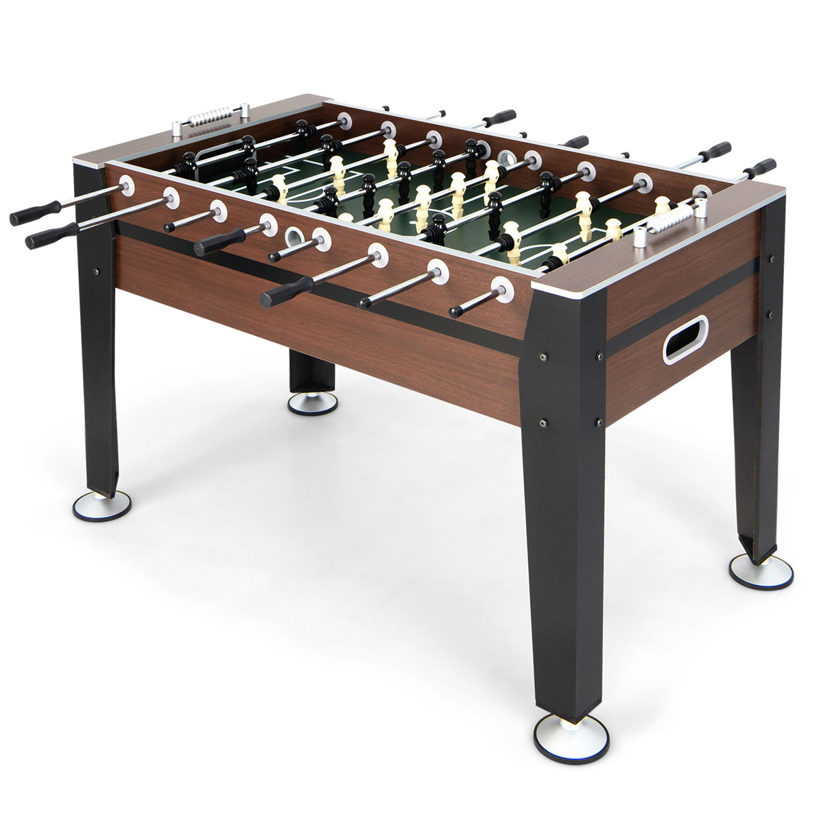 SUGIFT 54-in Competition Size Foosball Soccer Game Table with 8 Steel Rods 26 Players and 2 Footballs