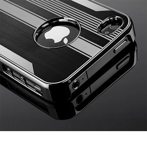 GBruno Chrome Steel Case Cover For IPhone 4 4S
