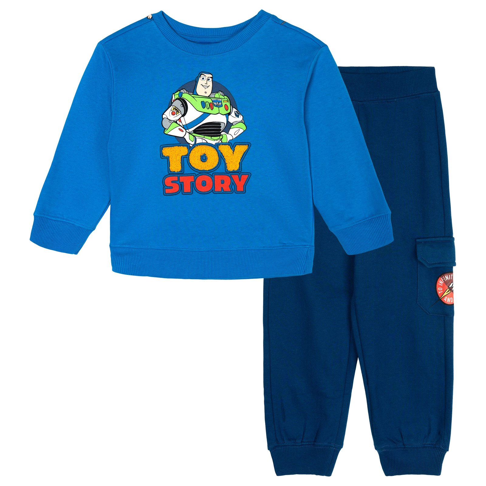 Disney Boys' Fleece Sweatshirt and Plush Pants Set