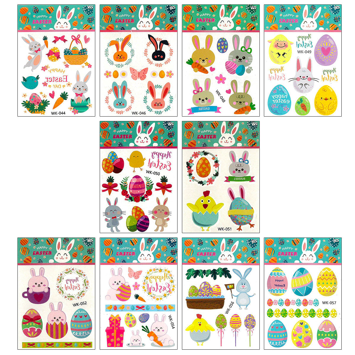 Wrapables Waterproof Temporary Tattoos for Children