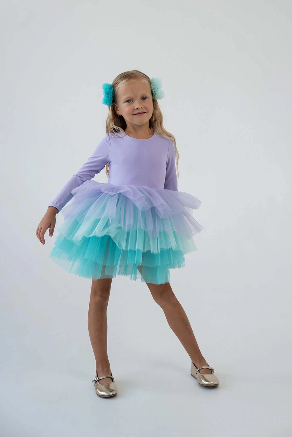 Mini Celebrities Girls Lilac Mermaids Tutu Dress