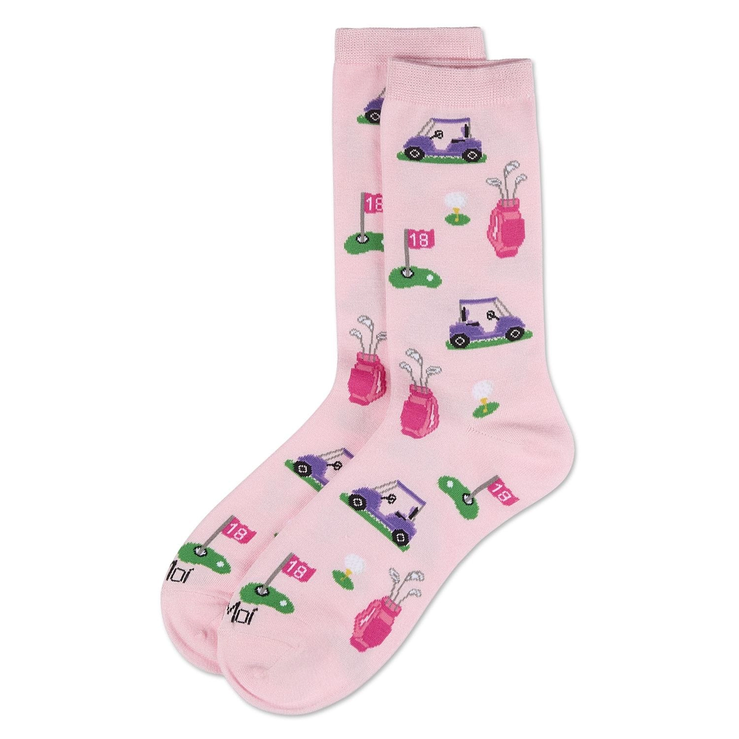MeMoi Women's Tee Time Rayon From Bamboo Crew Socks