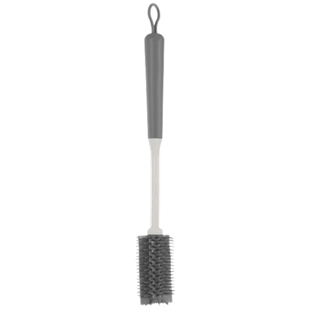 OU Bottle & Glass Brush – Ergonomic, Flexible Bristles for Scratch-Free, Deep Cleaning of Cups, Bottles & Glasses