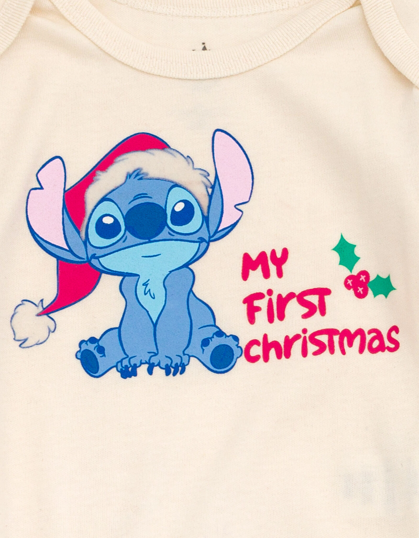 Disney Baby Girls' Christmas Bodysuit and Leggings Set
