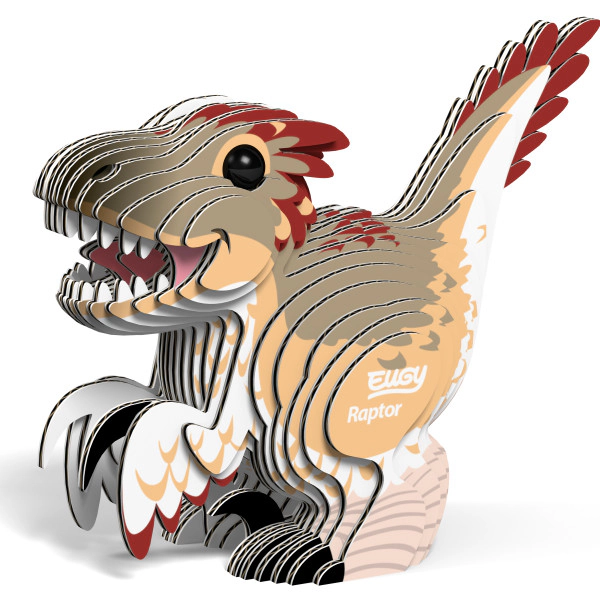 EUGY Raptor 3D Puzzle - contains 25 puzzle pieces