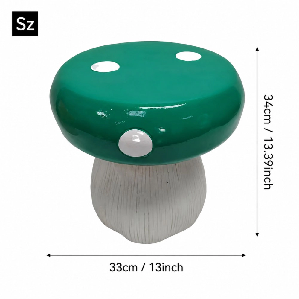 WOW PIONEER Compact Square Resin Patio Stool