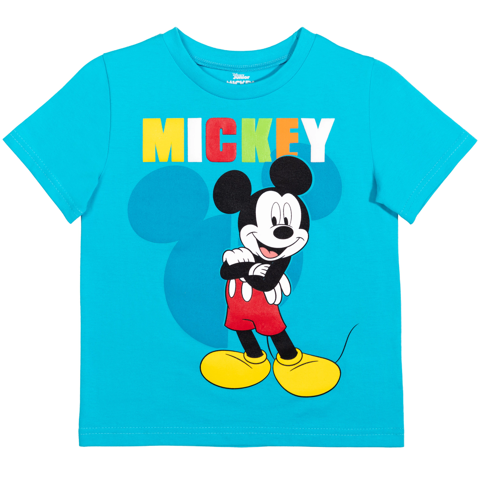 Disney Mickey Mouse 2-Piece Graphic Tee and Mesh Shorts Set