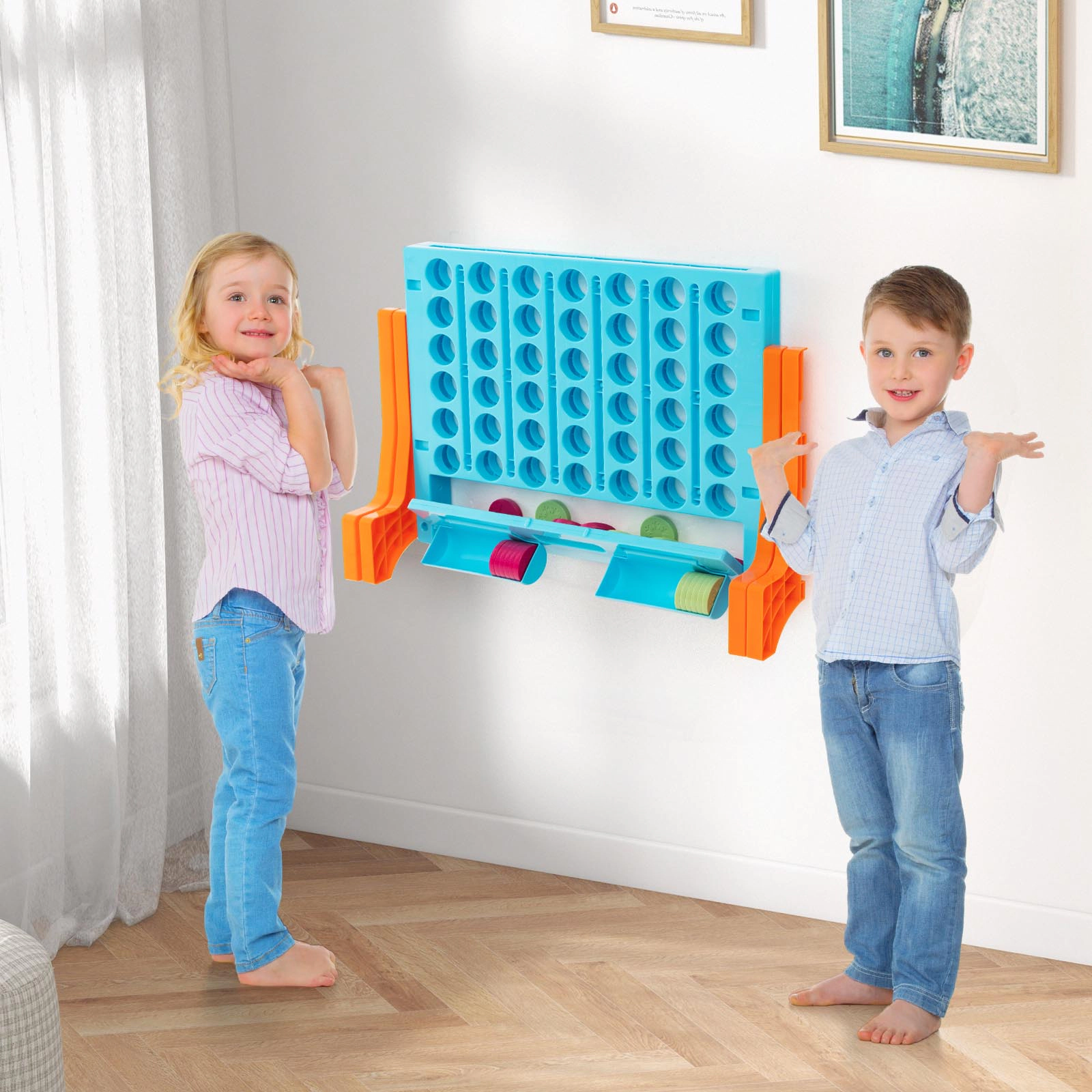SUGIFT Jumbo 4-to-Score Connect Game Set