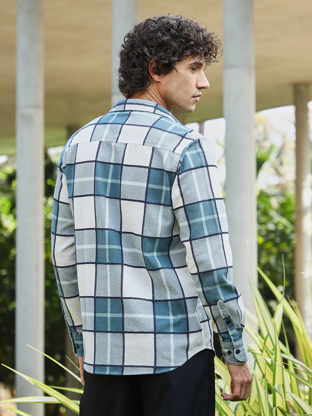 Cahoot Men's Overlaping Check Shirt