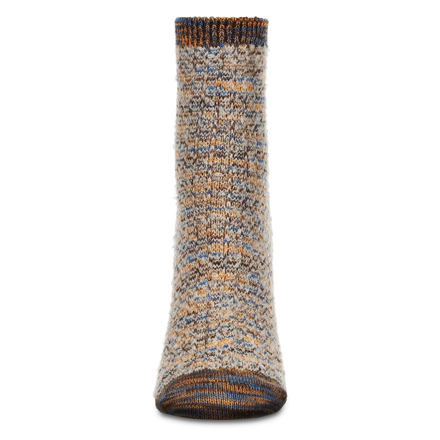 MeMoi Women's Colorswash Soft-Fit Cotton-Rich Crew Sock