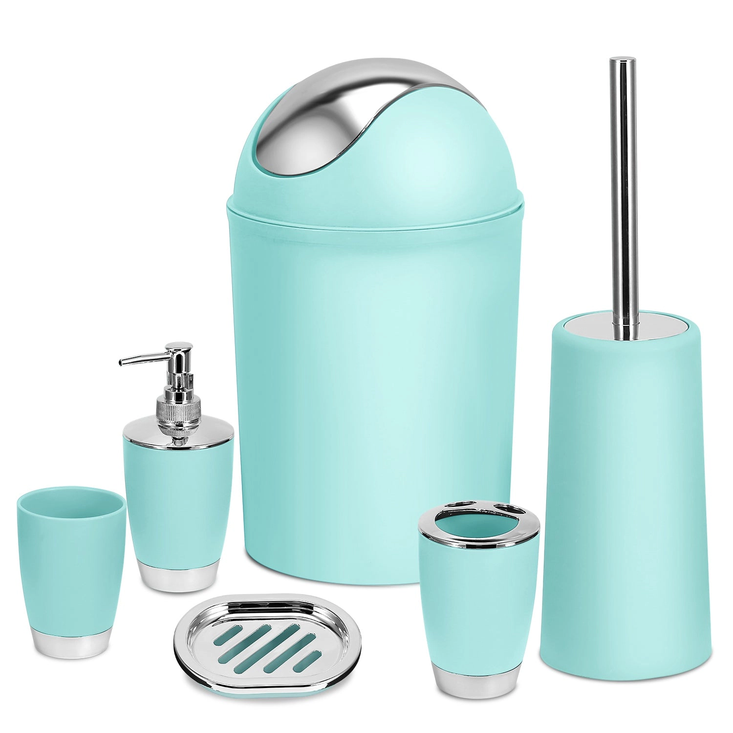 GBruno 6-Piece Bathroom Accessories Set