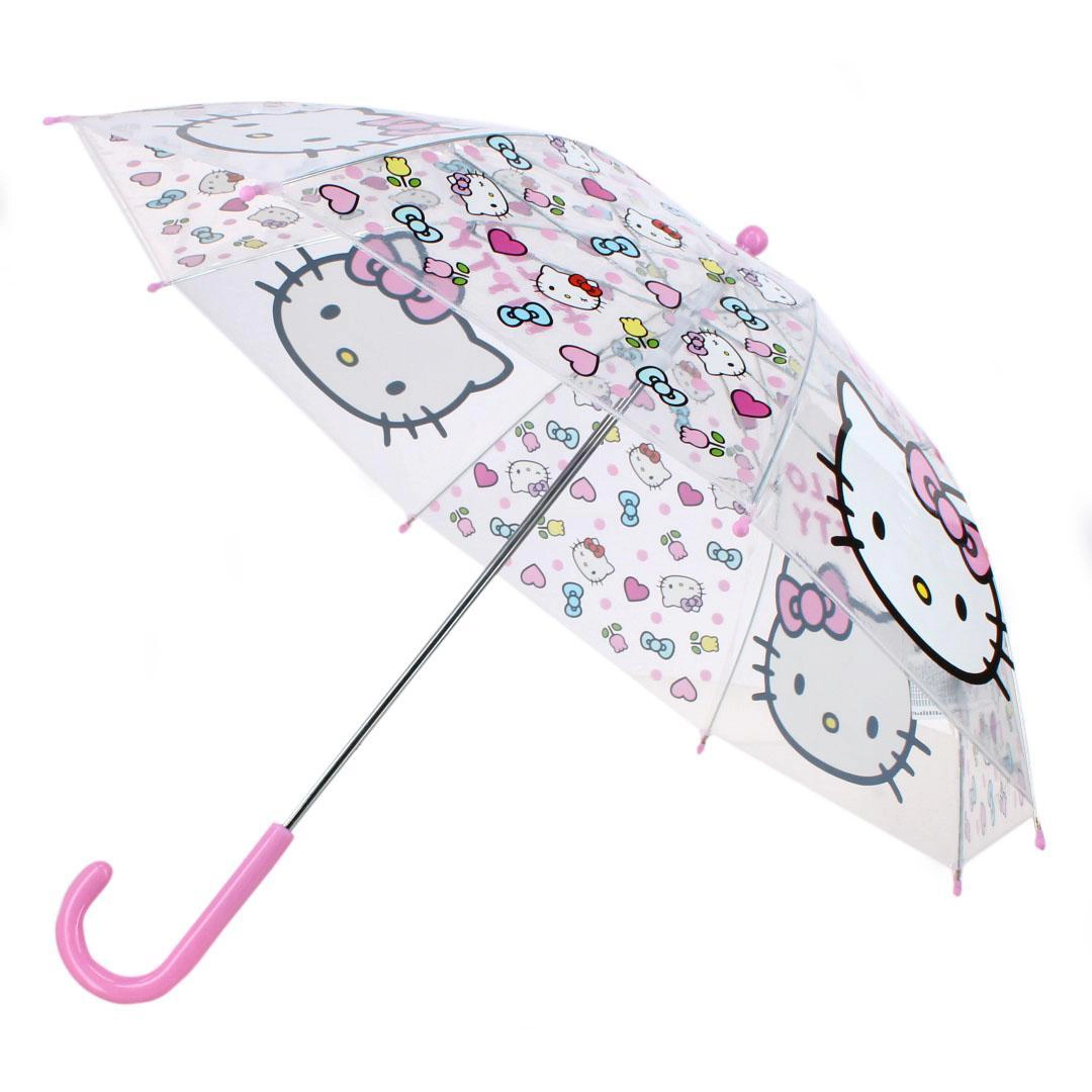 Textiel Trade Girl's Hello Kitty Stick Umbrella