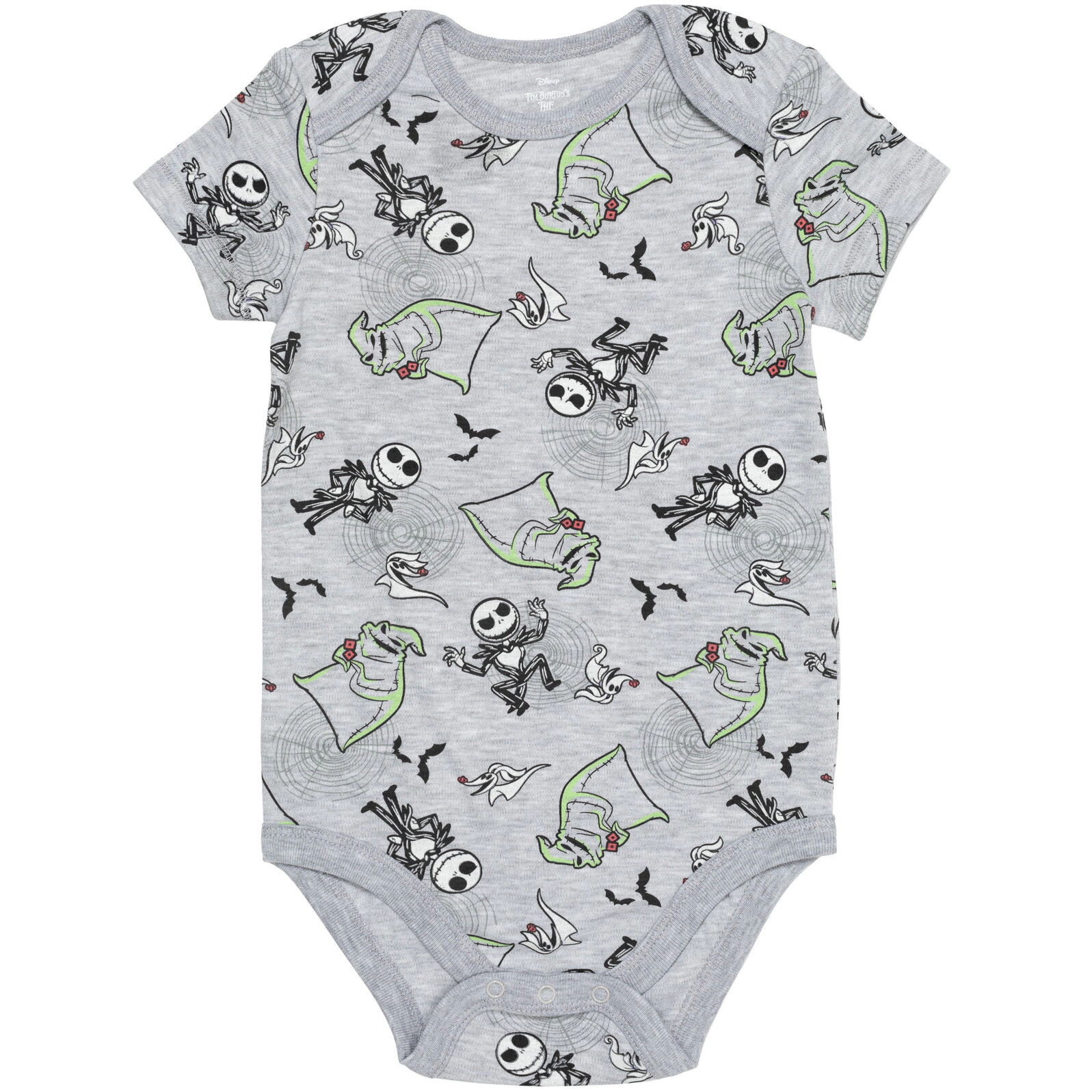Disney Nightmare Before Christmas Baby 5-Pack Short Sleeve Bodysuits