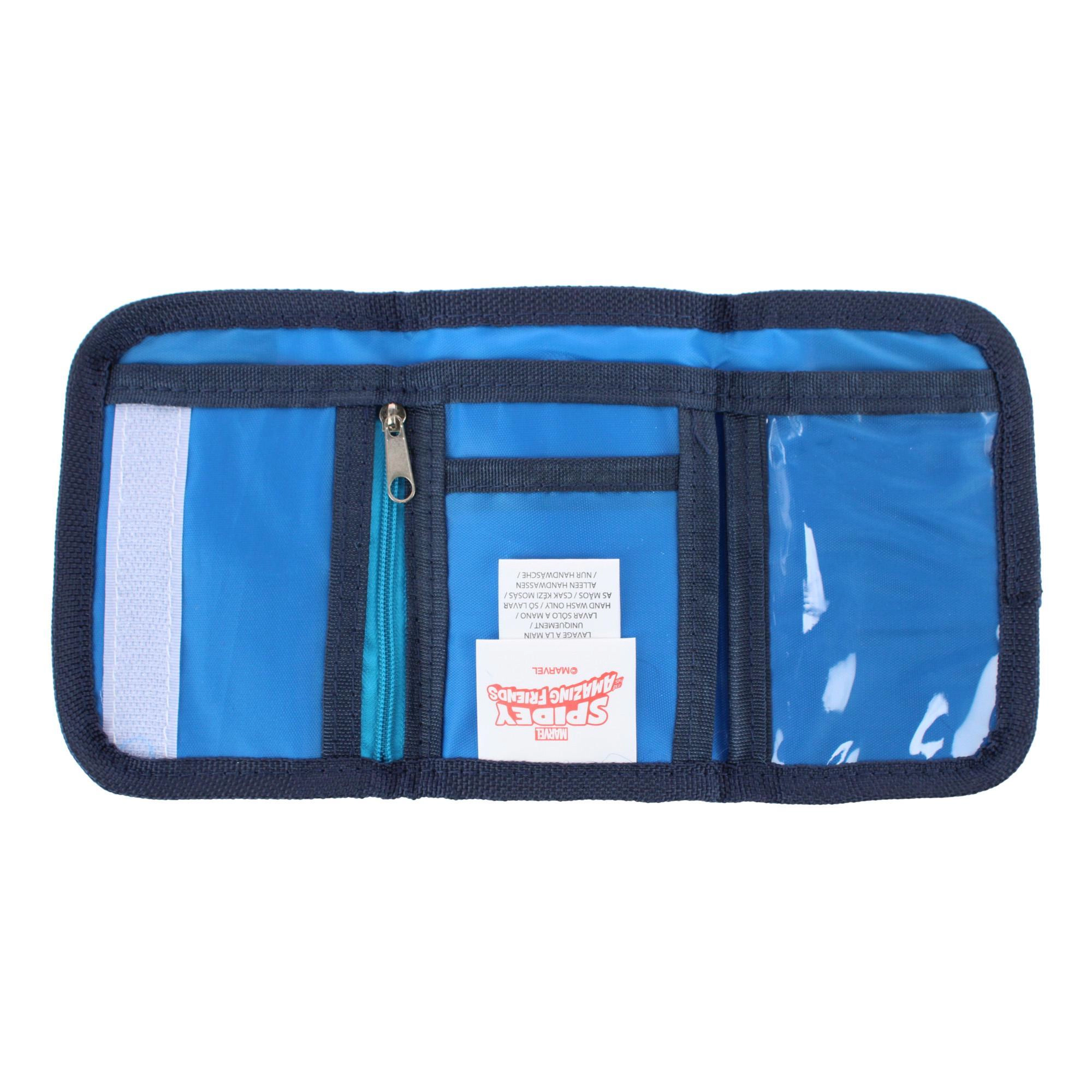 Textiel Trade Kid's The Amazing Spidey Tri-Fold Hook & Loop Wallet