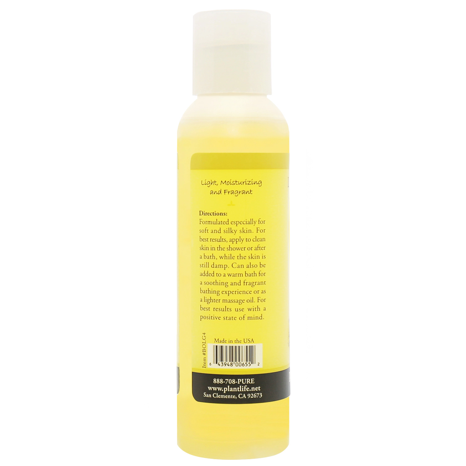 Plantlife Lemongrass Body Oil