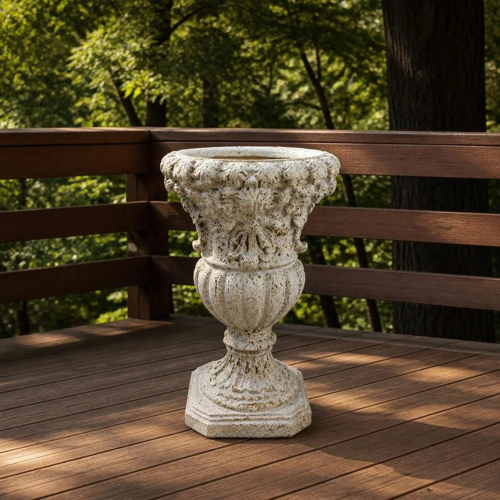 WOW PIONEER Tall Freestanding Magnesium Oxide Planter