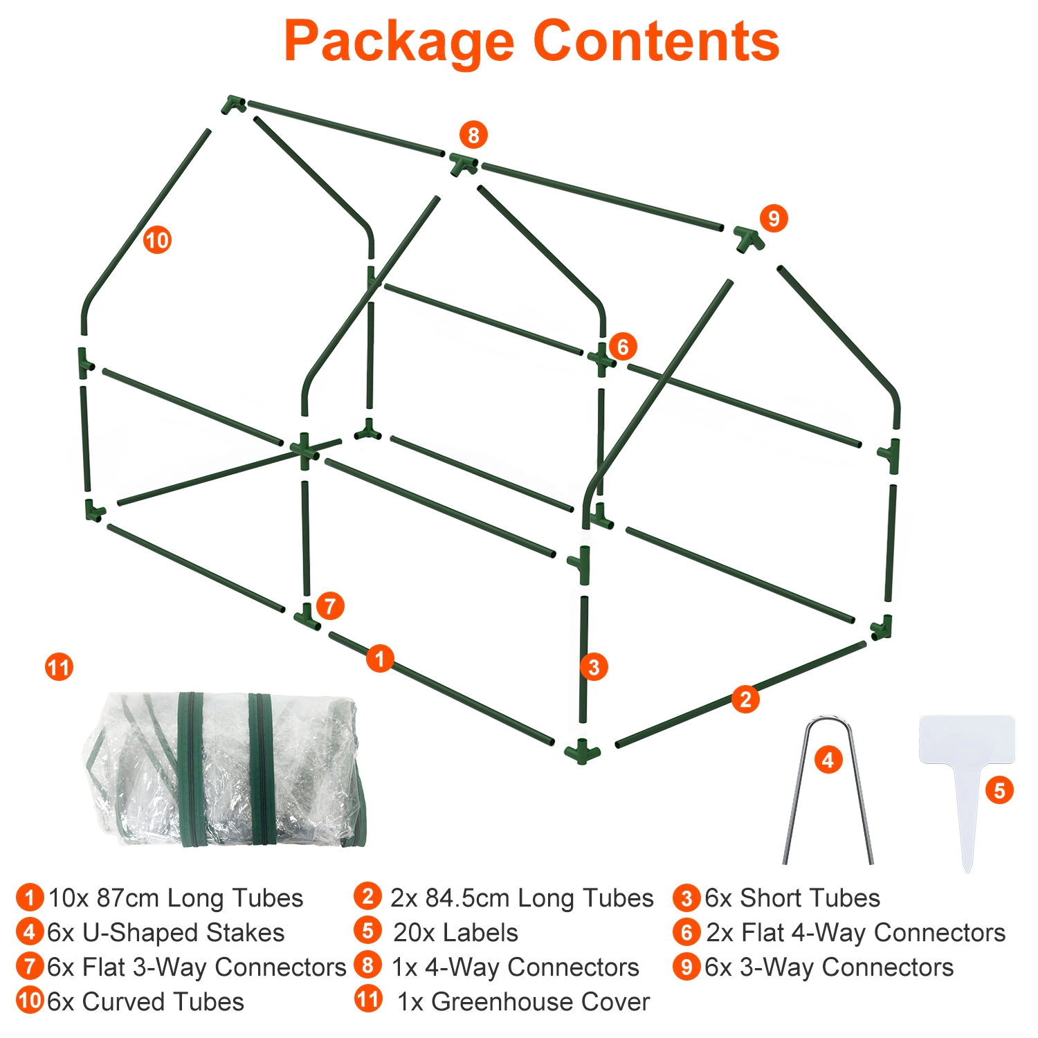 GBruno Waterproof Roll-Up Mini Greenhouse