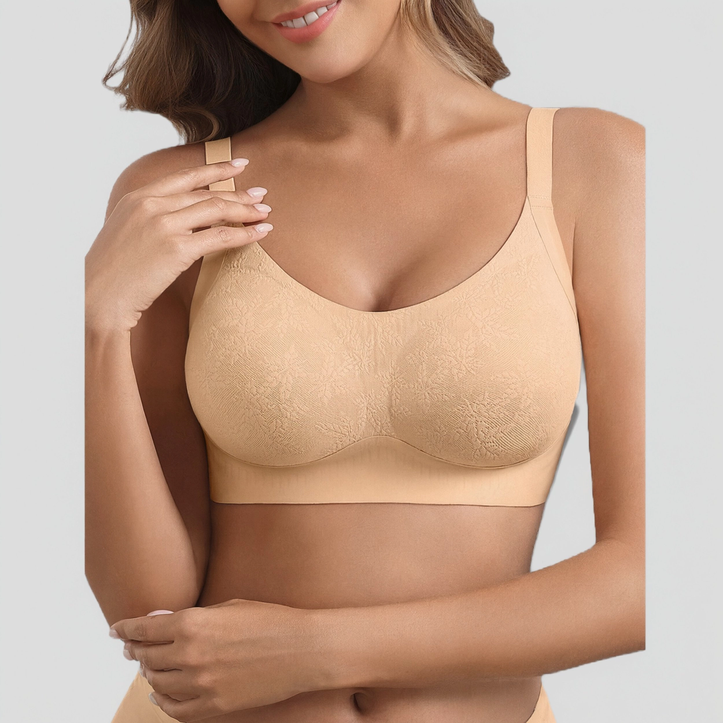 Avidlove Women's Seamless Wireless Full Coverage Bra