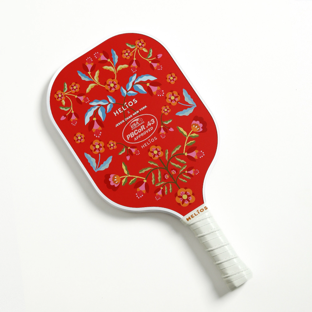 Helios x Jessie Zhao Scarlet Tree of Life Pickleball Paddle