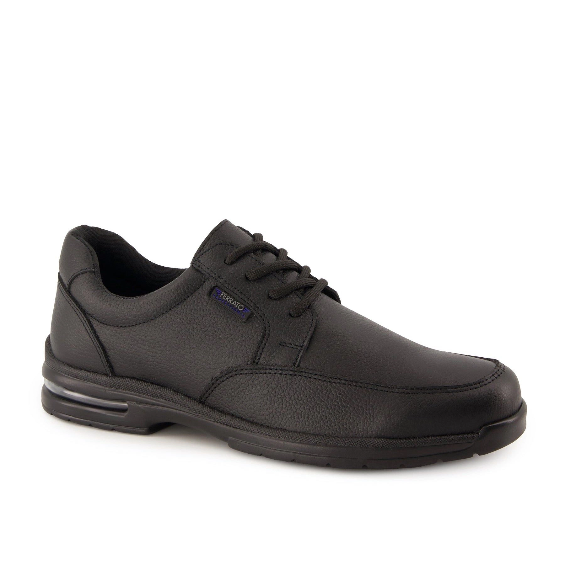 Ferrato Professional Mens Leather Flats -, Lace-Up