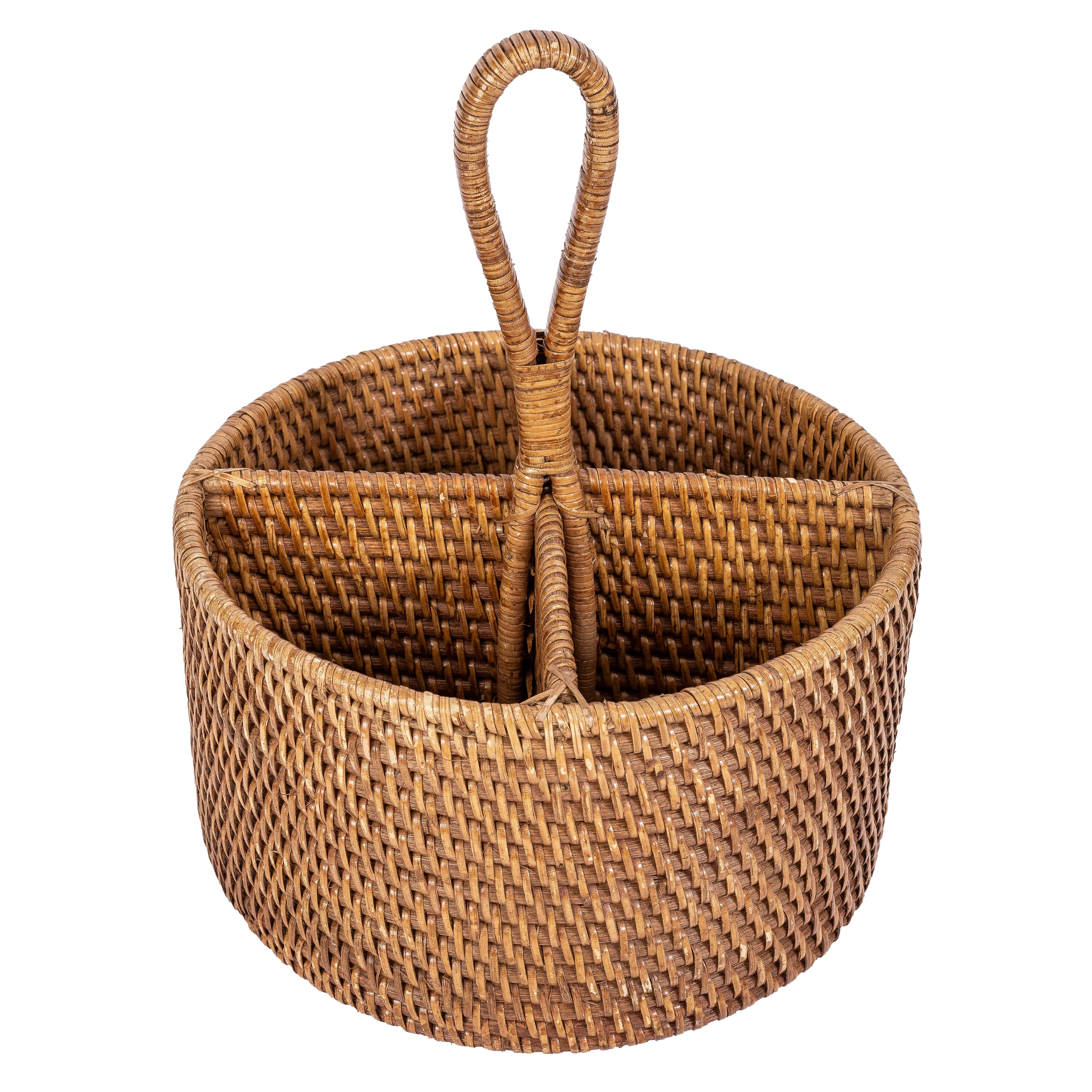 Saboga Home™ Round 4 section Caddy/Cutlery Holder