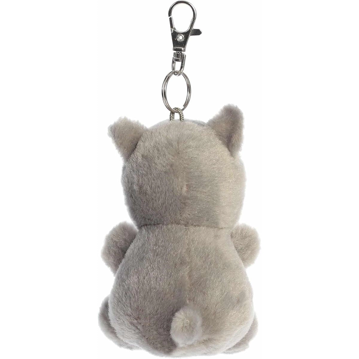 Aurora Palm Pals Busky Husky Clip-On 4-Inch Stuffed Animal Plush