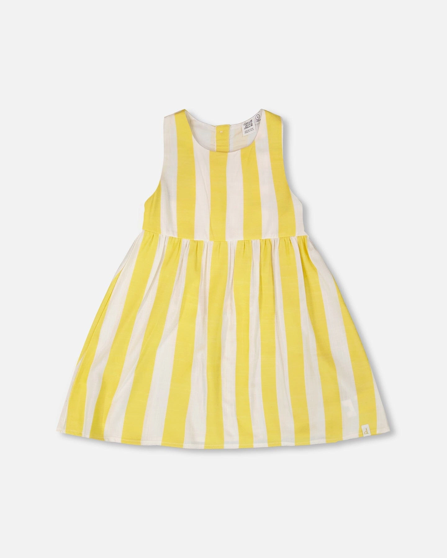 Deux par Deux Girls Sleeveless Striped Skirt Dress