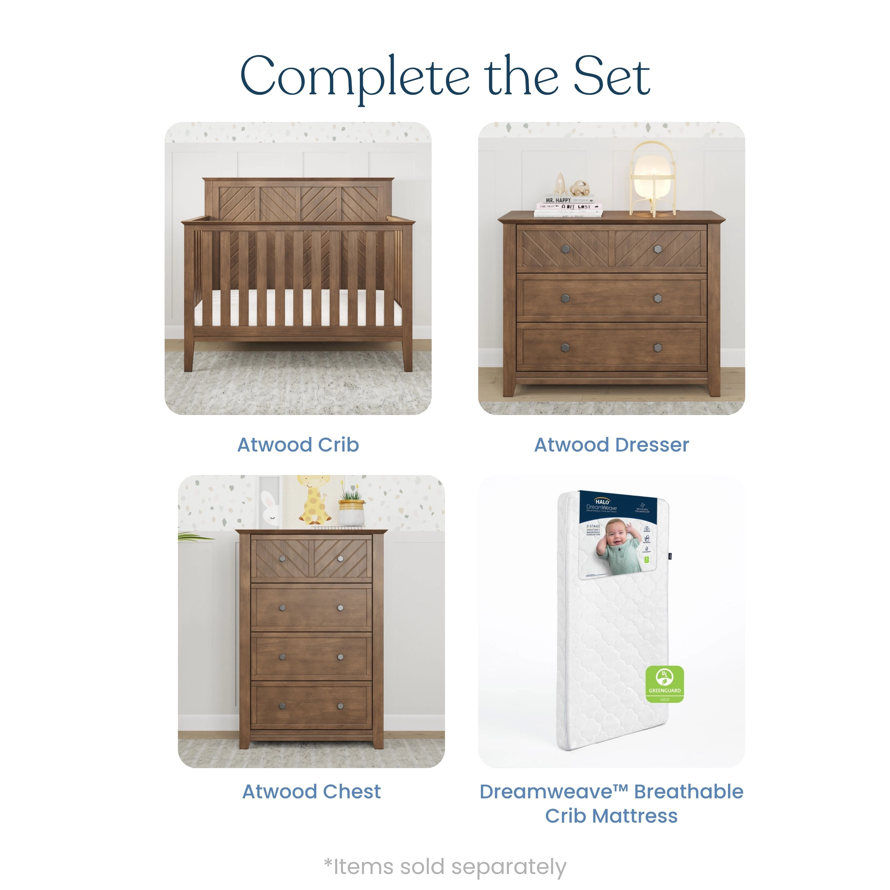 Atwood 4-in-1 Convertible Crib