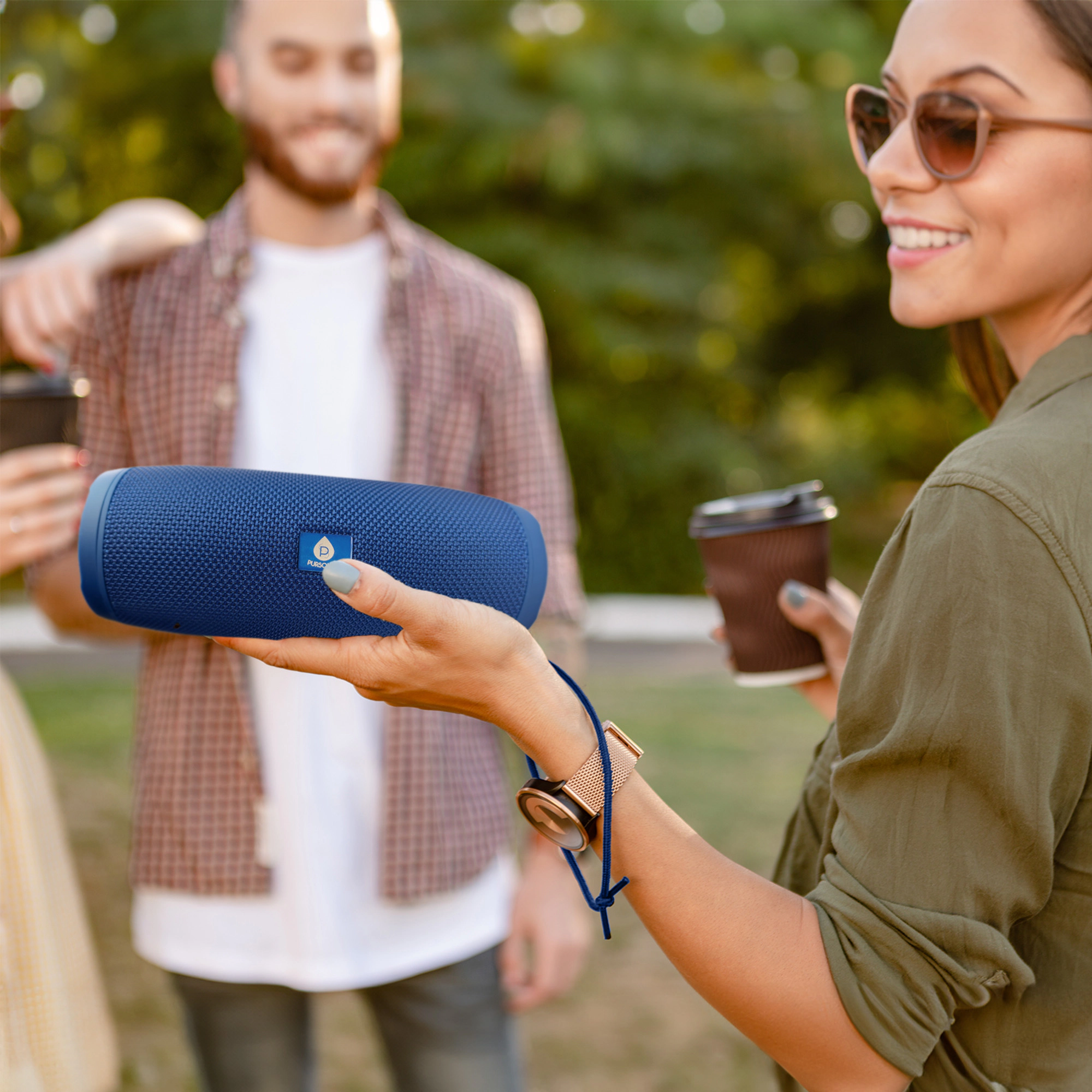 Pursonic Unisex Portable 360° Sound Wireless Speaker