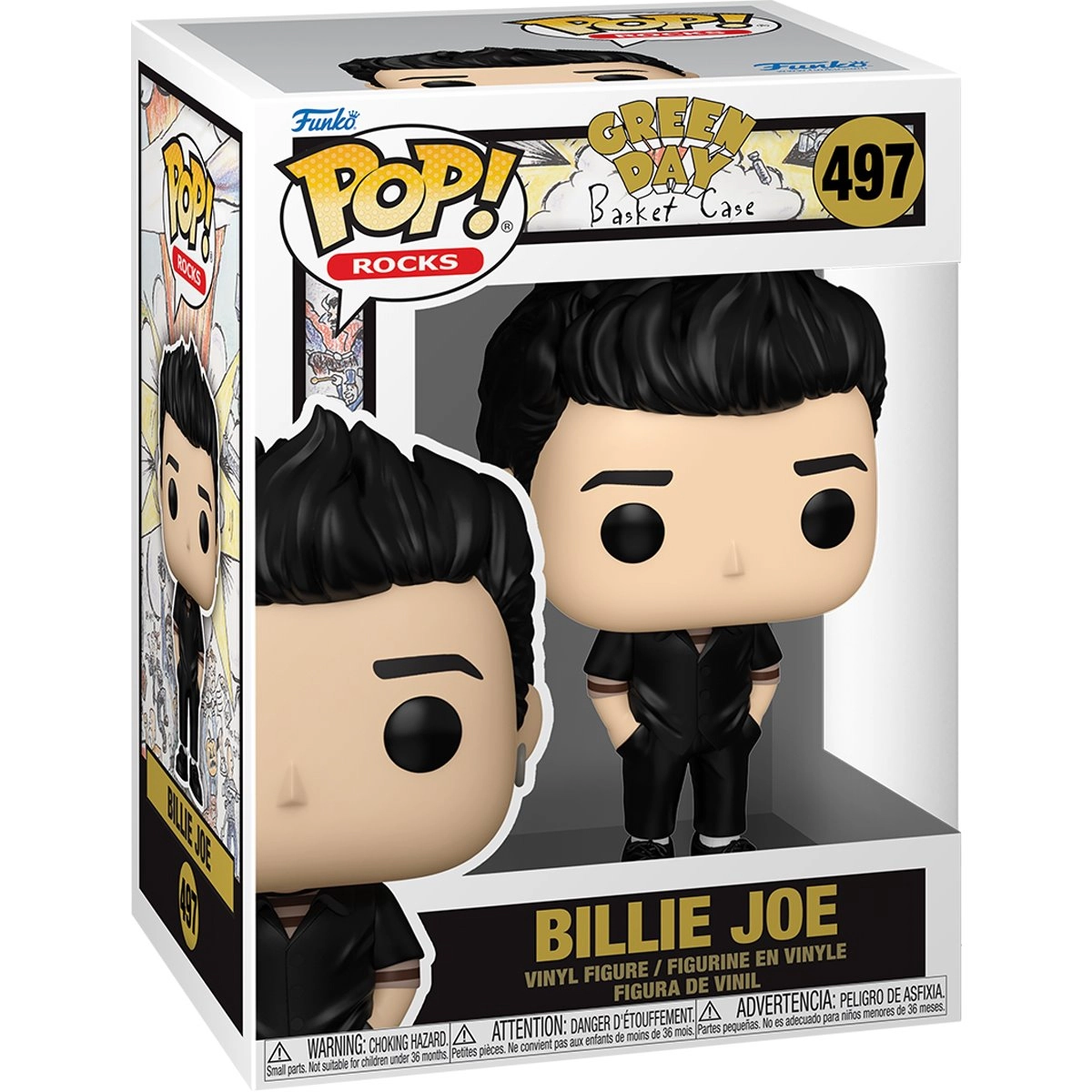 Funko Pop! Green Day (Basket Case): Billie Joe #497