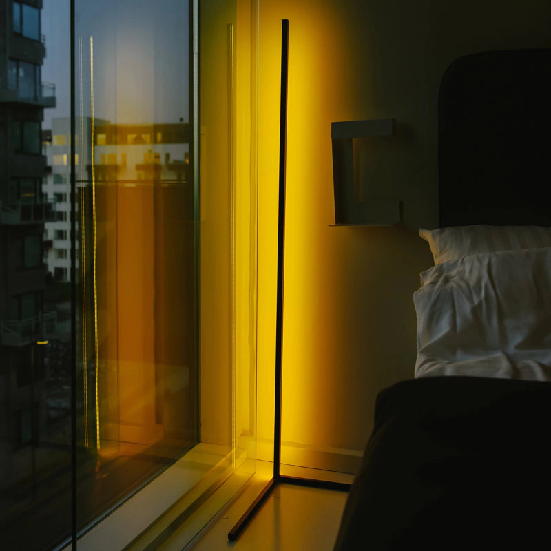 EP Light 55" RGBCW Metal Corner Lamp LED Floor Lamp